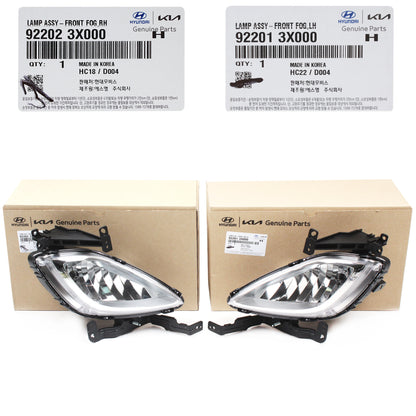 GENUINE Fog lamp Light DRIVER for 2011-2013 Hyundai Elantra OEM 922013X000