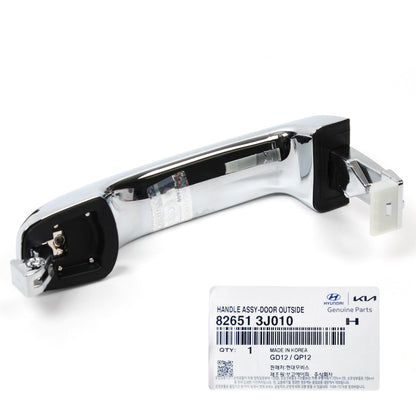 GENUINE Outside Door Handle Chrome for 2007-12 Hyundai Veracruz 826513J010