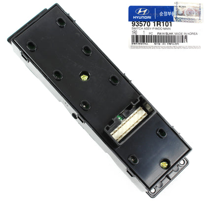 GENUINE Front Main Power Window Switch LEFT for 12-17 Hyundai Accent 935701R101
