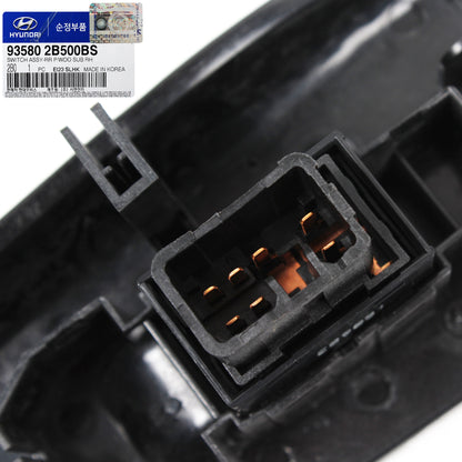 GENUINE Rear Power Window Switch RIGHT for 10-12 Hyundai Santa Fe 935802B500BS