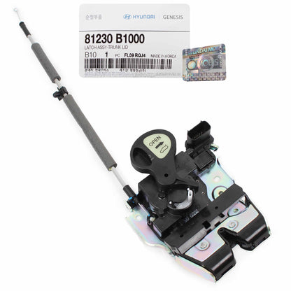 GENUINE Rear Trunk Lock Actuator for 2015-2019 Hyundai Genesis G80 81230B1000