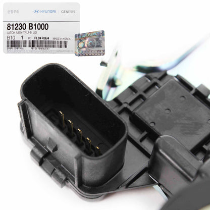 GENUINE Rear Trunk Lock Actuator for 2015-2019 Hyundai Genesis G80 81230B1000