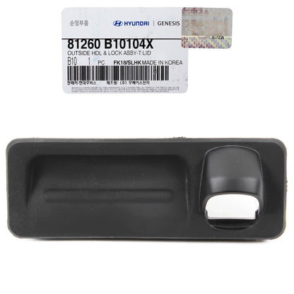 GENUINE Trunk Lid Lock Handle for 2015-2020 Hyundai Genesis G80 81260B10104X