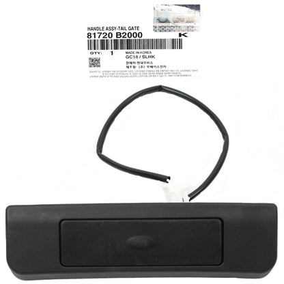 GENUINE Trunk Tailgate Liftgate Release Handle for 14-19 Kia Soul 81720B2000