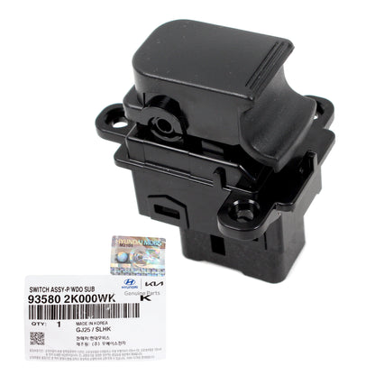 GENUINE Rear Power Window Switch LEFT or RIGHT for 11-13 Kia Soul 935802K000WK