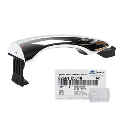 GENUINE Rear Outside Door Handle & Cover RIGHT for 16-20 Kia Sorento 82661C5010