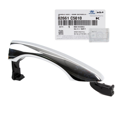 GENUINE Rear Outside Door Handle & Cover RIGHT for 16-20 Kia Sorento 82661C5010