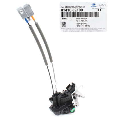 GENUINE Door Lock Actuator REAE LEFT DRIVER for 18-21 Hyundai Kona 81410J9100