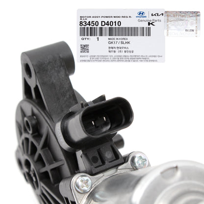GENUINE Power Window Motor FRONT LEFT DRIVER for 16-20 Kia Optima 83450D4010