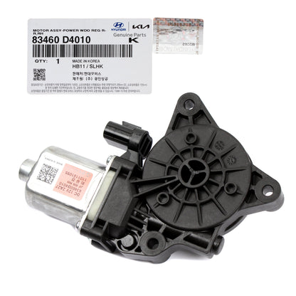 GENUINE Power Window Motor REAR RIGHT PASSNGR for 16-20 Kia Optima 83460D4010