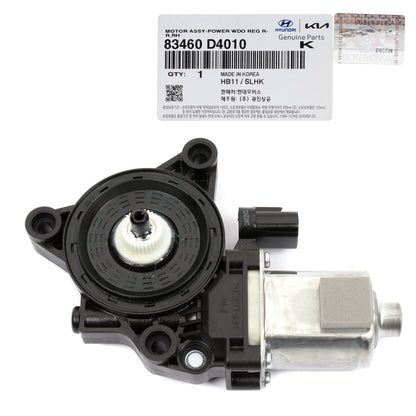 GENUINE Power Window Motor REAR RIGHT PASSNGR for 16-20 Kia Optima 83460D4010