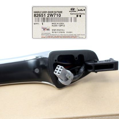 OEM Front Outside Door Handle LEFT for 2013-2019 Hyundai Santa Fe 826512W710