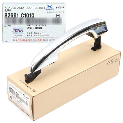 GENUINE Outside Door Handle Chrome RIGHT for 2015-2019 Hyundai Sonata 82661C1010