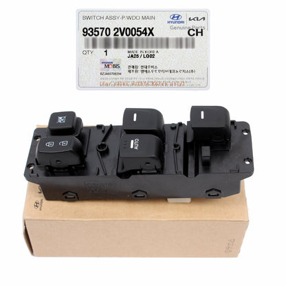 Genuine Power Window Main Switch AUTO DOWN for 12-17 Hyundai Veloster 935702V0054X