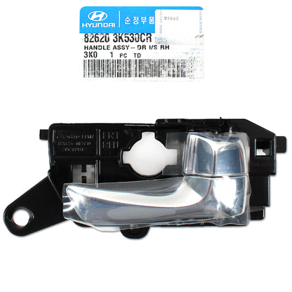 GENUINE Inside Door Handle FRONT RIGHT for 09-10 Hyundai Sonata 826203K530CR