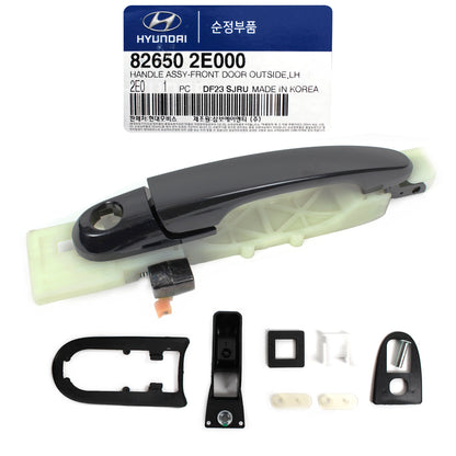 GENUINE Outside Door Handle FRONT LEFT for 2005-2009 Hyundai Tucson 826502E000