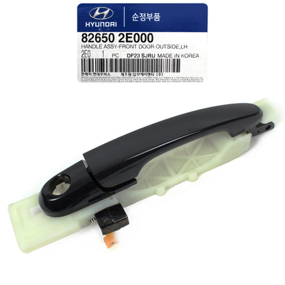 GENUINE Outside Door Handle FRONT LEFT for 2005-2009 Hyundai Tucson 826502E000