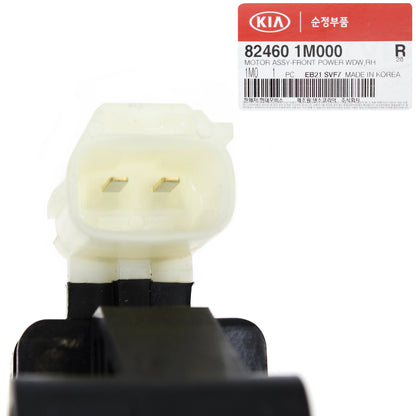 GENUINE WINDOW MOTOR FRONT PASSENGER RH for 2010-13 KIA FORTE SOUL 824601M000