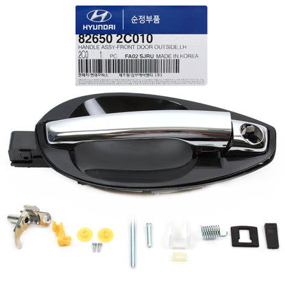 GENUINE Outside Door Handle Chrome DRIVER for 03-08 Hyundai Tiburon 826502C010