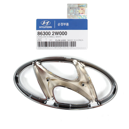 GENUINE FRONT Grille "H" Emblem for 13-16 Hyundai Santa Fe OEM 863002W000