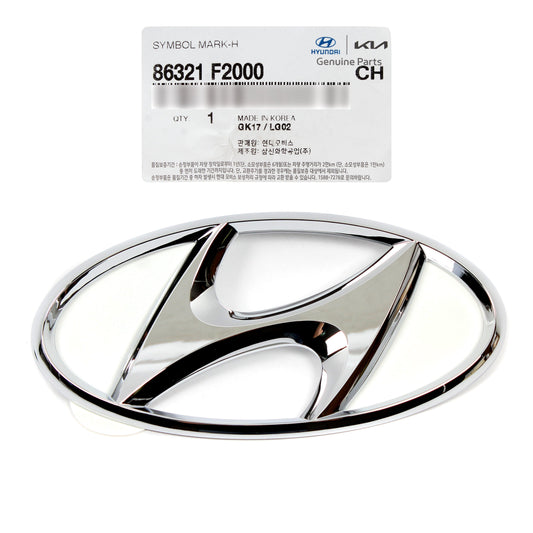 GENUINE REAR Trunk "H" Emblem for 2017 2018 Hyundai Elantra Sedan 86321F2000
