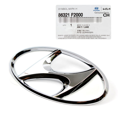 GENUINE REAR Trunk "H" Emblem for 2017 2018 Hyundai Elantra Sedan 86321F2000