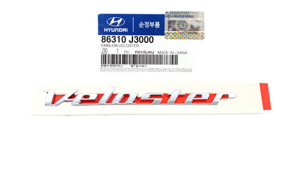 GENUINE REAR Trunk Emblem Badge for 2019 2021 hyundai Veloster N 86310J3000
