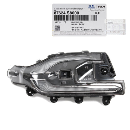 GENUINE Outside Mirror Signal Lamp RIGHT for 20-22 Hyundai Palisade 87624S8000