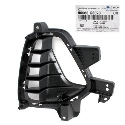 GENUINE DRL Fog Lamp & Cover LEFT DRIVER for 18-20 Hyundai Elantra GT 86563G3020