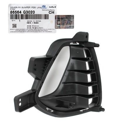 GENUINE DRL Fog Lamp & Cover RIGHT Side for 18-20 Hyundai Elantra GT 86564G3020