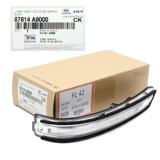 GENUINE Outside Mirror Signal LED Lamp RIGHT for 15-21 Kia Sedona 87614A9000