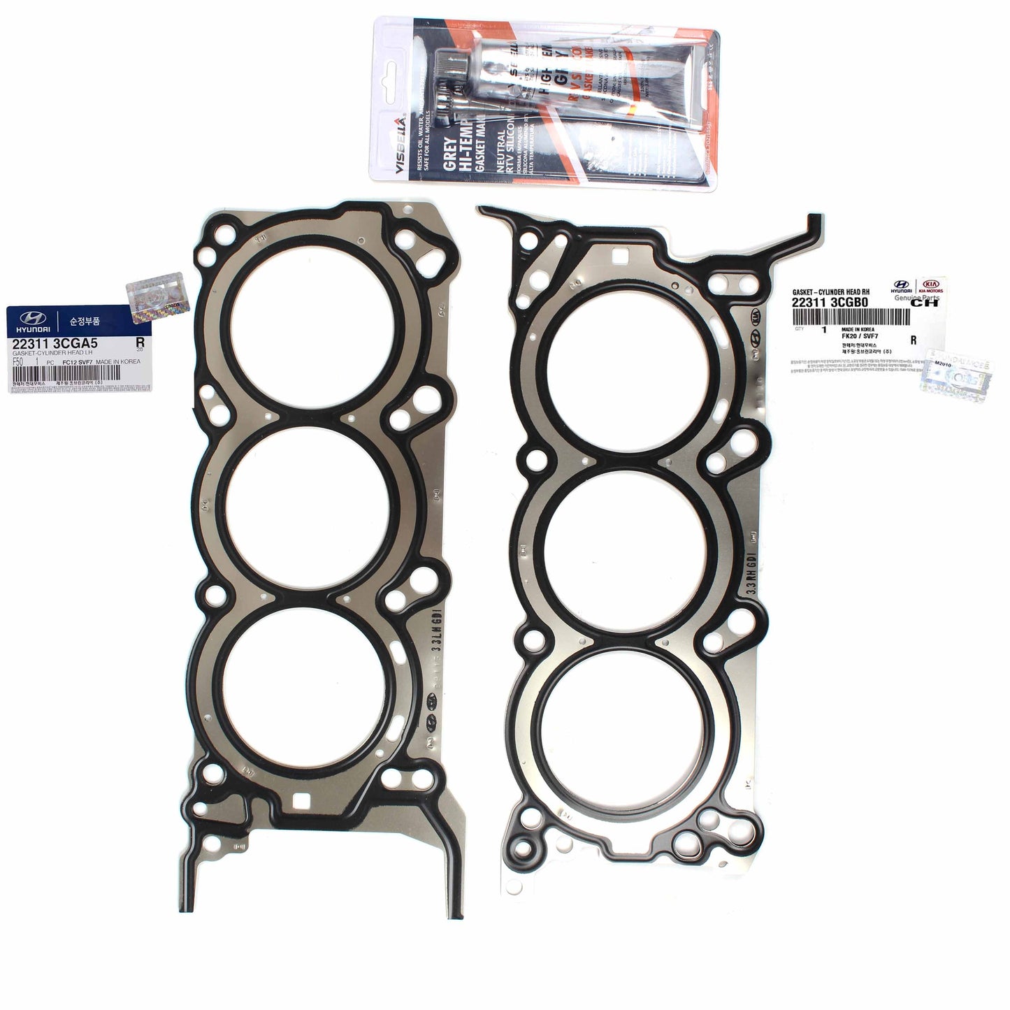 OEM Head Gasket RIGHT for 11-19 Azera Santa Fe Sedona Sorento V6 223113CGB0