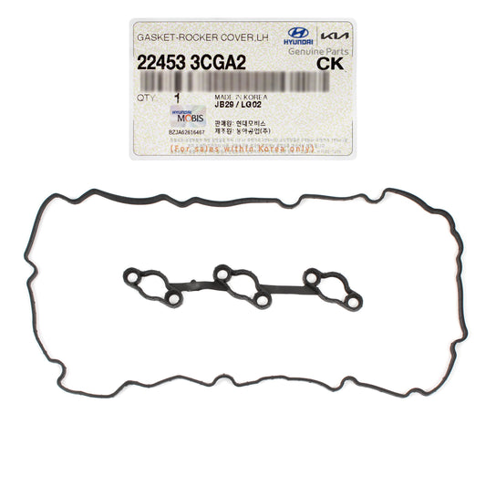 OEM Valve Cover Gasket LEFT for 11-19 Genesis Hyundai Kia 3.3L 3.8L 224533CGA2