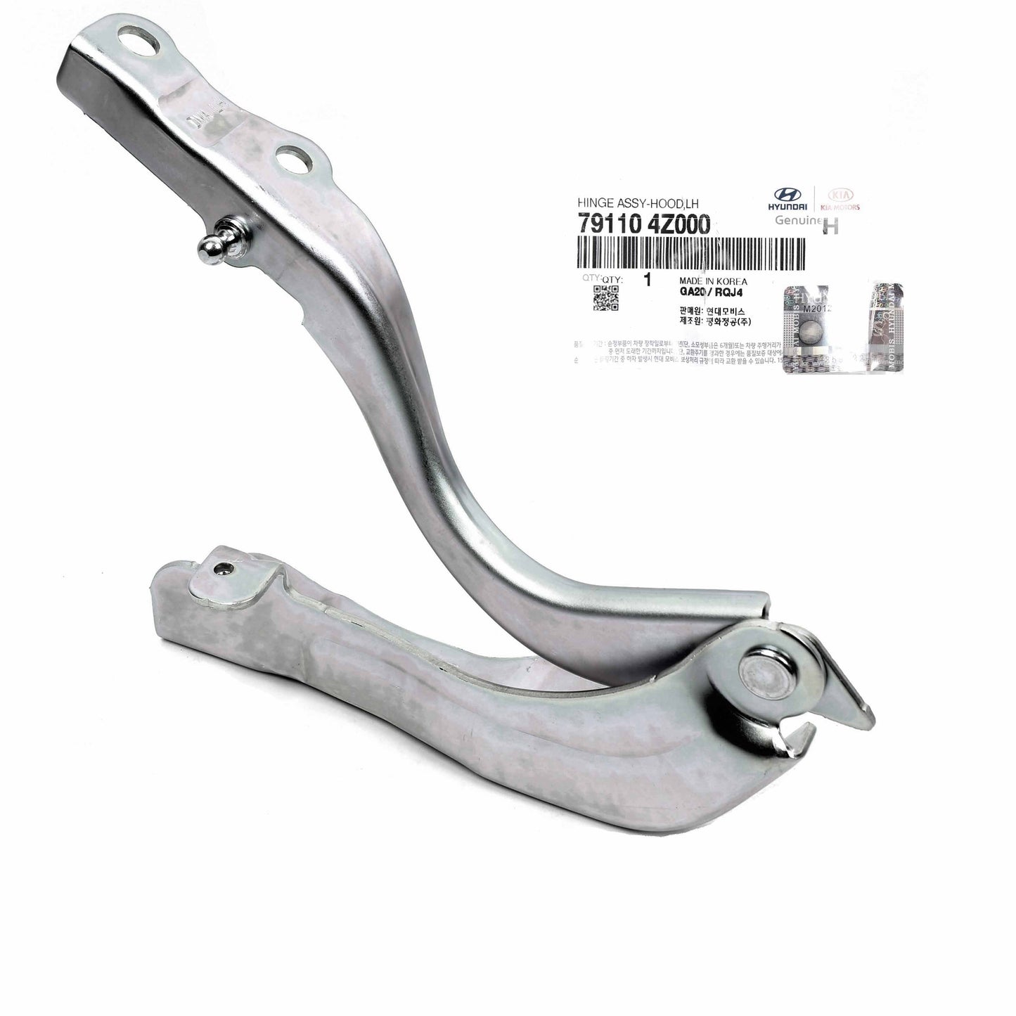 GENUINE Hood Hinge LEFT DRIVER Side for 2013-2019 Hyundai Santa Fe 791104Z000