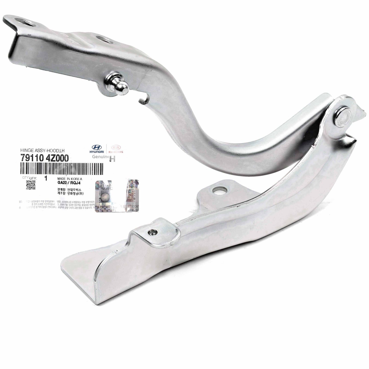 GENUINE Hood Hinge LEFT DRIVER Side for 2013-2019 Hyundai Santa Fe 791104Z000