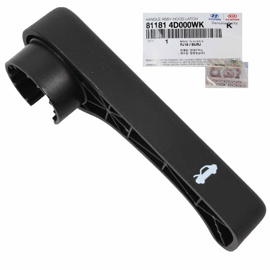 GENUINE Hood Release Handle Lever for 07-20 Kia Forte & Koup Rondo 811814D000WK
