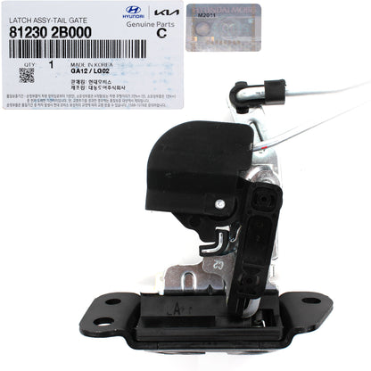 GENUINE Trunk Tailgate Lock Latch for 2007-2012 Hyundai Santa Fe 812302B000