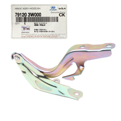 GENUINE Hood Hinge RIGHT PASSENGER Side for 2011-2016 Kia Sportage 791203W000