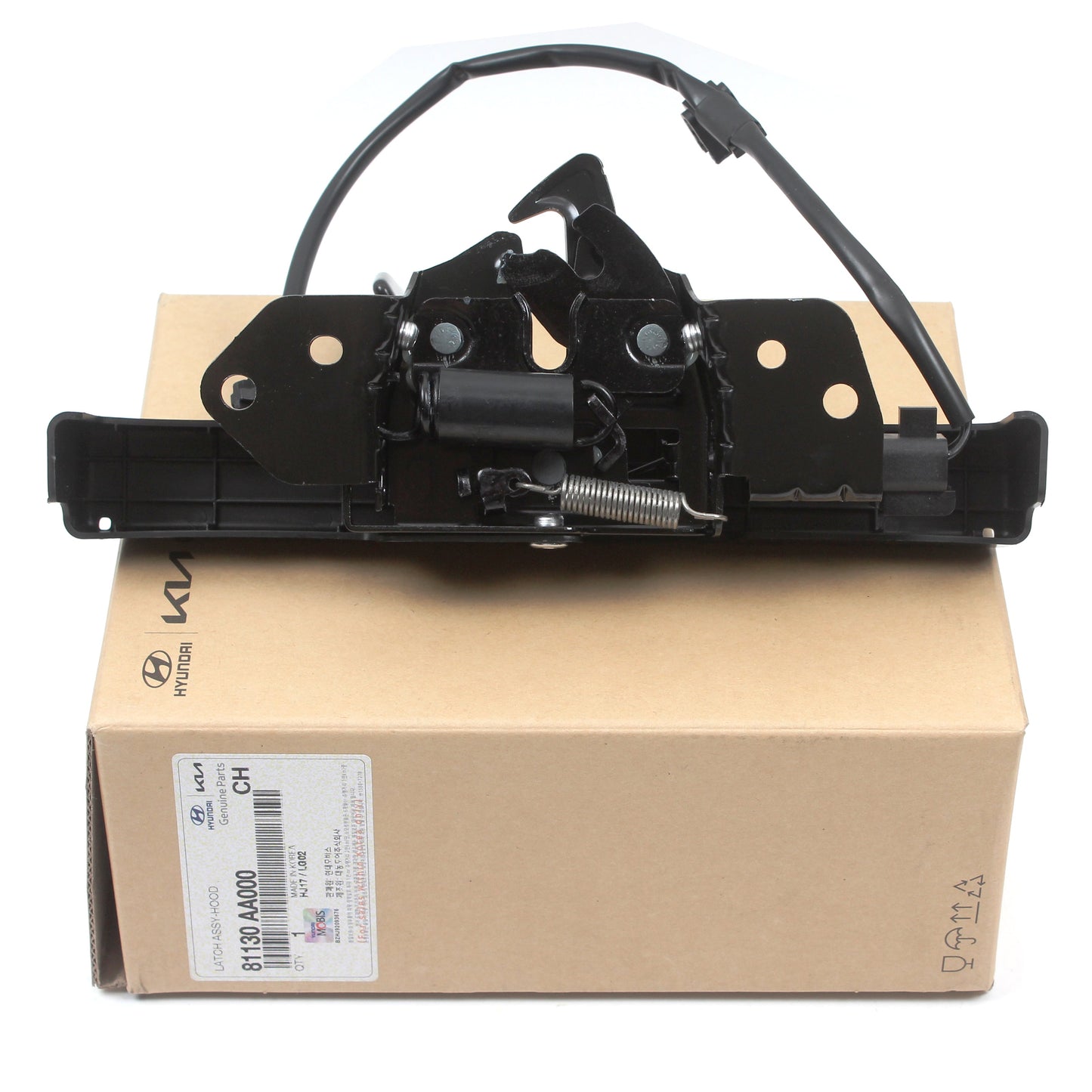 GENUINE Hood Lock Latch for 2021 2022 2023 Hyundai Elantra Sedan 81130AA000