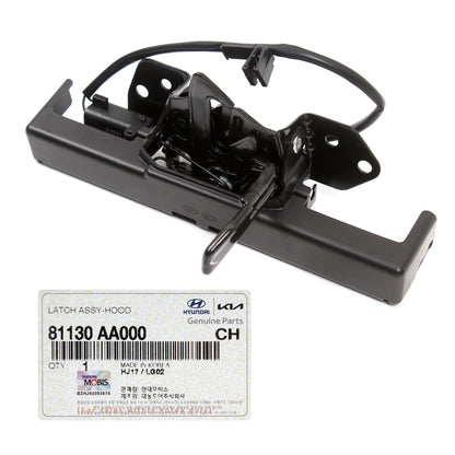 GENUINE Hood Lock Latch for 2021 2022 2023 Hyundai Elantra Sedan 81130AA000