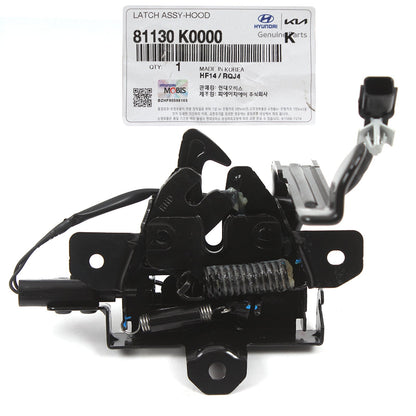 GENUINE Hood Lock Latch for 2020-2022 Kia Soul 81130K0000