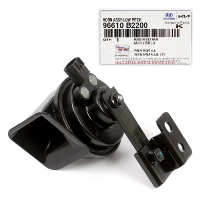 GENUINE Horn Assembly Lower Pitch for 2014-2019 Kia Soul 96610B2200