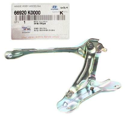 GENUINE Front Hood Hinge RIGHT PASSENGER for 2020-2023 Kia Soul 66920K0000