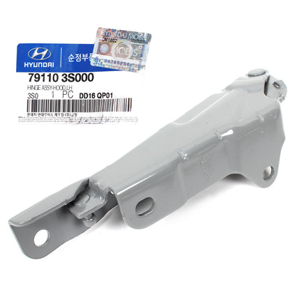 GENUINE Hood Hinge LEFT Driver for 2011-2015 Hyundai Sonata OEM 791103S000