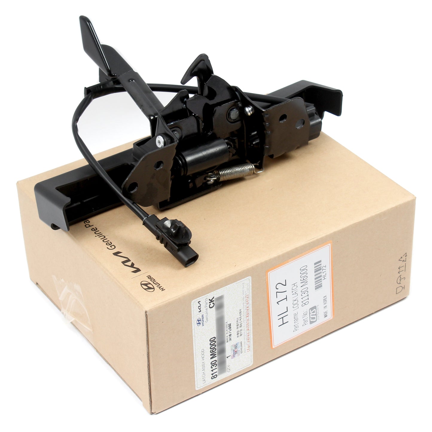 GENUINE OEM Hood Lock Latch for 2019 2020 2021 Kia Forte 81130M6000