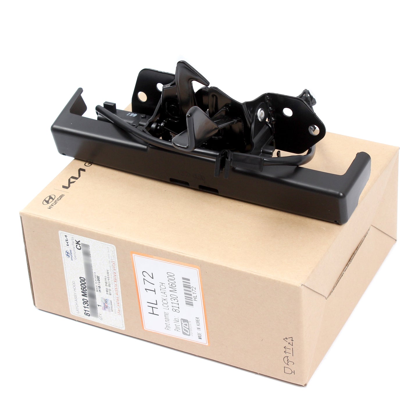 GENUINE OEM Hood Lock Latch for 2019 2020 2021 Kia Forte 81130M6000