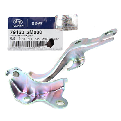GENUINE Hood Hinge LEFT DRIVER LH for 10-16 Hyundai Genesis Coupe 791102M000