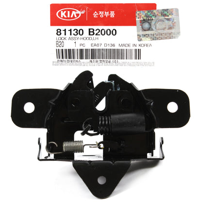 GENUINE Hood Lock Latch for 2014-2019 Kia Soul OEM 81130B2000