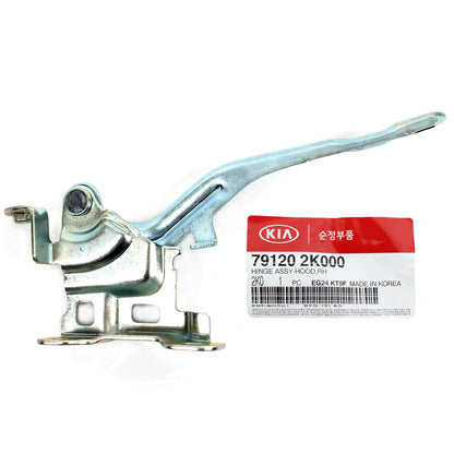 GENUINE HOOD HINGE LEFT DRIVER SIDE for 2010-2013 KIA SOUL OEM 791102K000