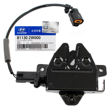 GENUINE Hyundai Santa Fe 13-19 for Hood Safety Catch & Lock Latch 811302W000